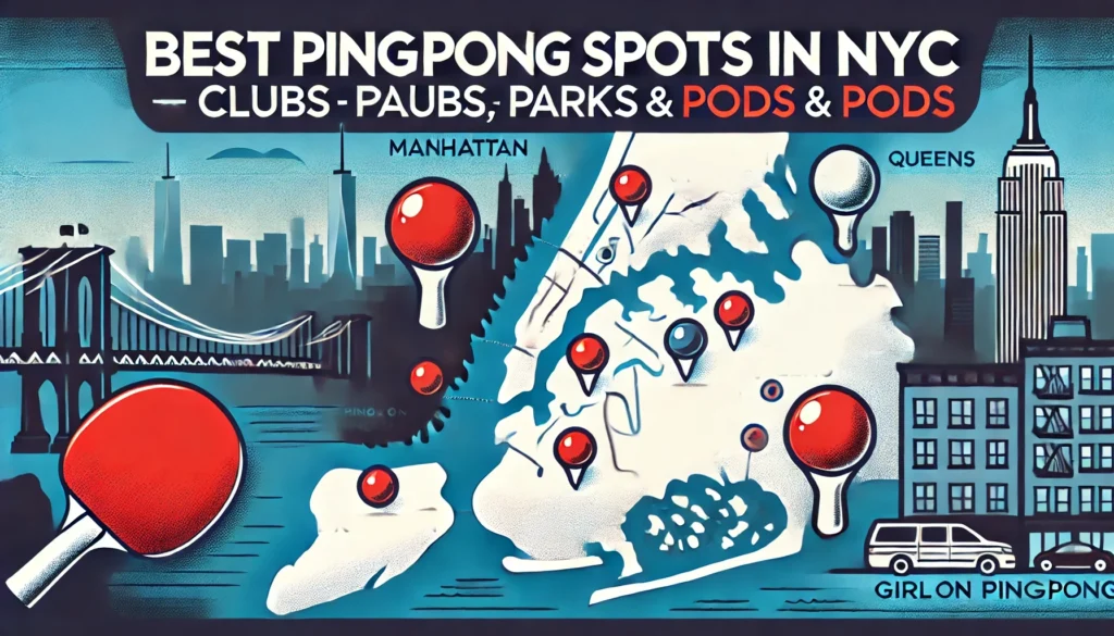 Best Ping Pong Spots in NYC, Top Clubs, Outdoor Tables & Community Leagues